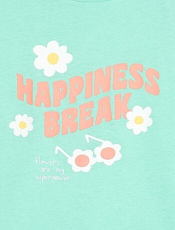 T-shirt stampata fantasia