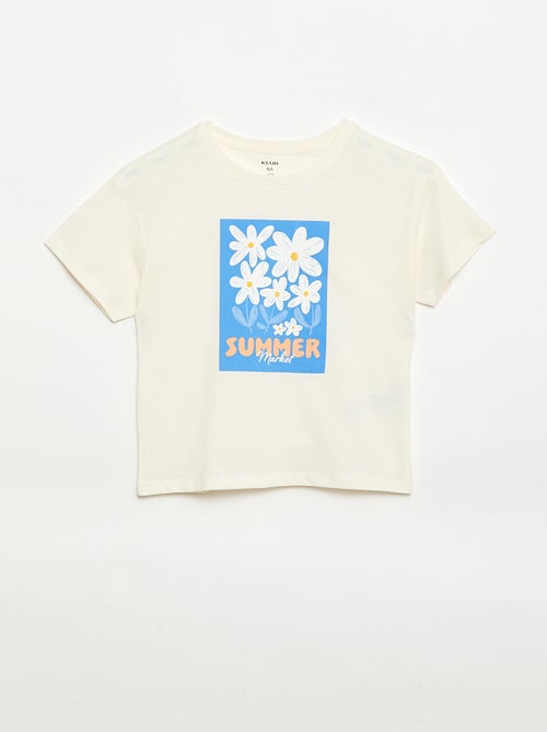 T-shirt stampata fantasia - Kiabi