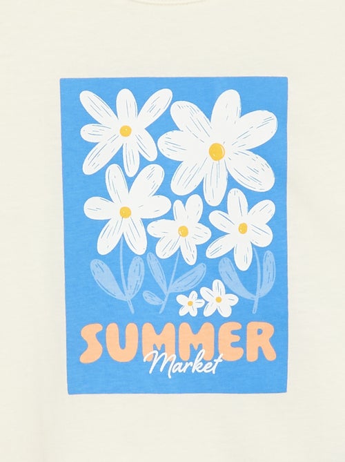 T-shirt stampata fantasia - Kiabi