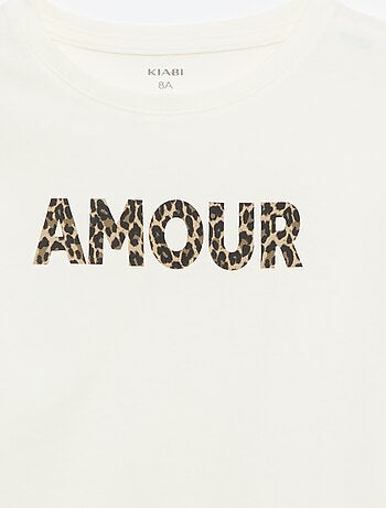 T-shirt stampata fantasia