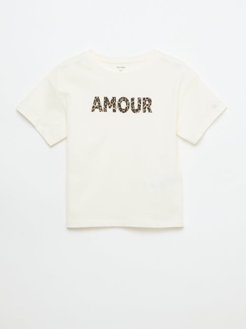 T-shirt stampata fantasia - Kiabi