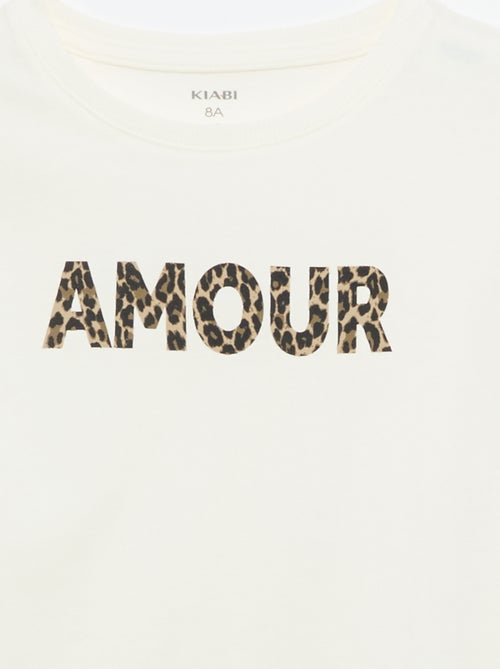 T-shirt stampata fantasia - Kiabi