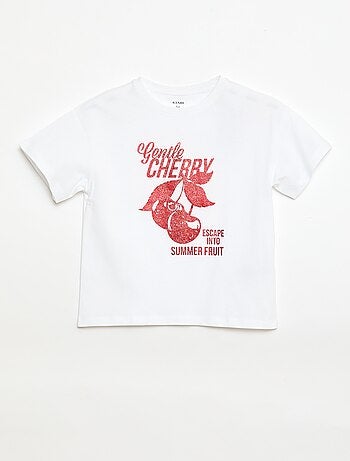 T-shirt stampata fantasia