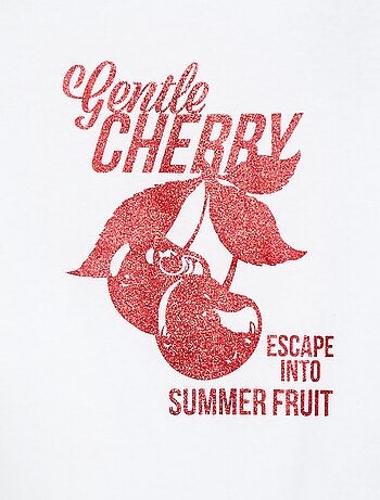 T-shirt stampata fantasia