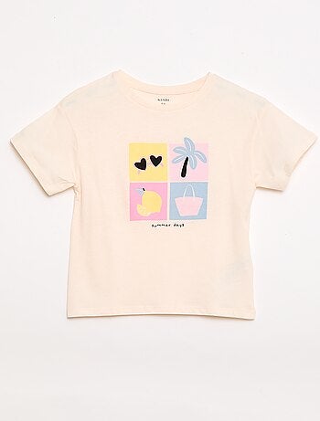 T-shirt stampata fantasia