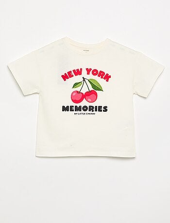 T-shirt stampata fantasia