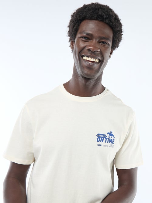 T-shirt stampata fantasia - Kiabi T-shirt stampata fantasia - Kiabi