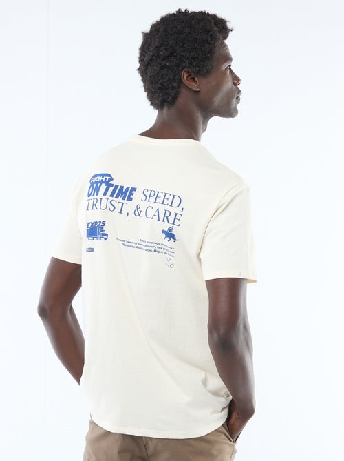 T-shirt stampata fantasia - Kiabi T-shirt stampata fantasia - Kiabi