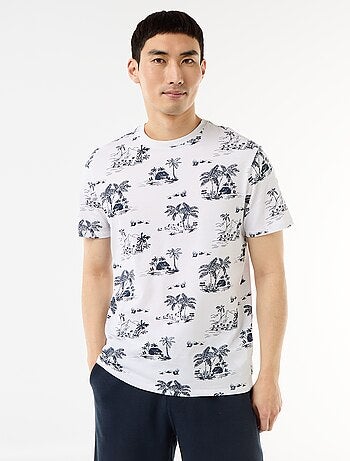 T-shirt stampata fantasia