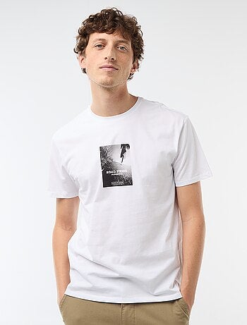 T-shirt stampata fantasia