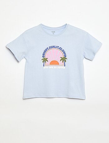 T-shirt stampata fantasia