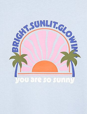 T-shirt stampata fantasia