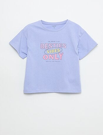 T-shirt stampata fantasia