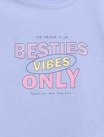 T-shirt stampata fantasia