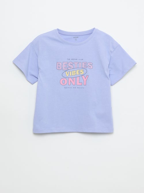 T-shirt stampata fantasia - Kiabi