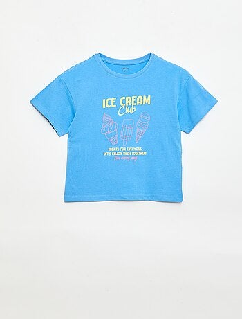 T-shirt stampata fantasia