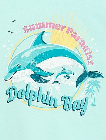 T-shirt stampata fantasia