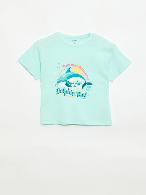 T-shirt stampata fantasia - Kiabi