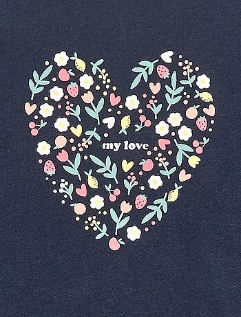 T-shirt stampata fantasia