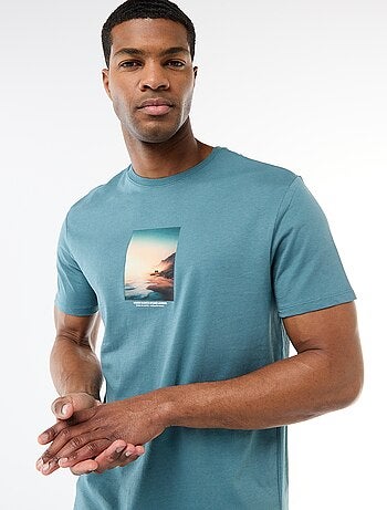 T-shirt stampata fantasia