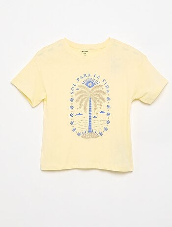 T-shirt stampata fantasia