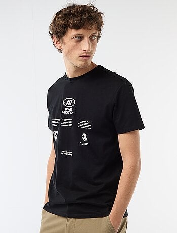 T-shirt stampata fantasia