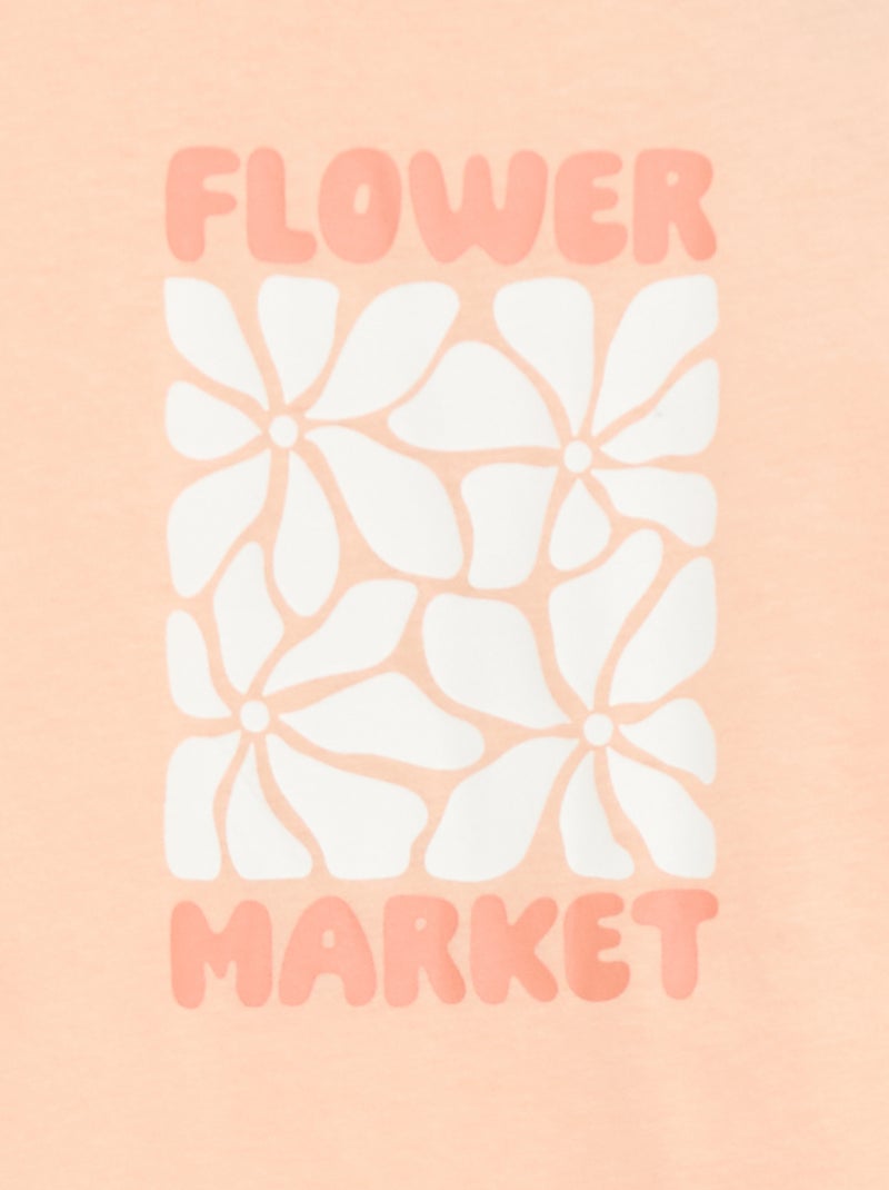 T-shirt stampata fantasia Rosa - Kiabi