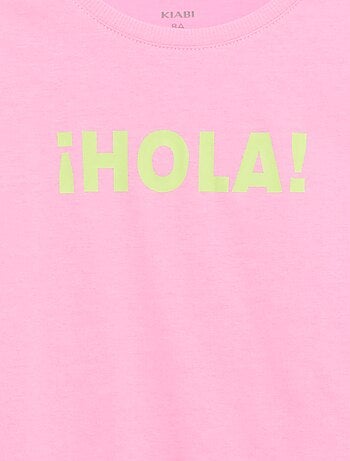 T-shirt stampata fantasia