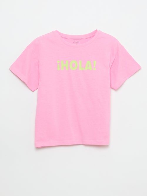 T-shirt stampata fantasia - Kiabi