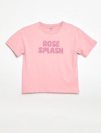 T-shirt stampata fantasia