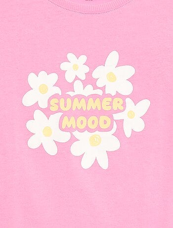 T-shirt stampata fantasia