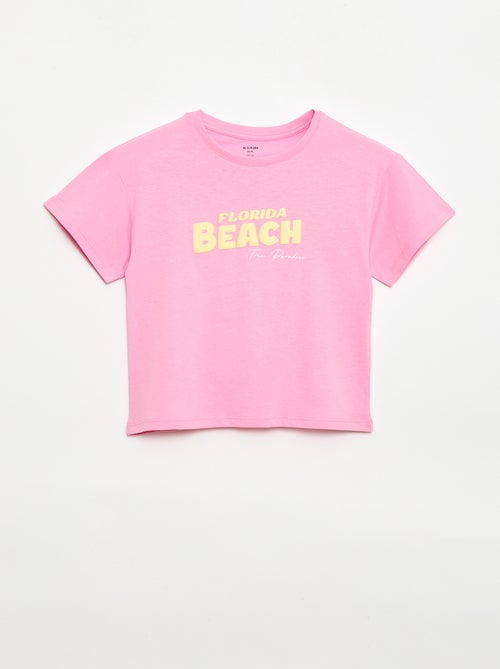 T-shirt stampata fantasia - Kiabi