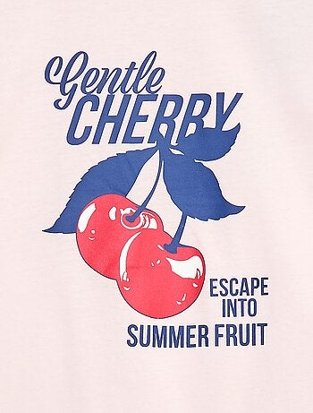 T-shirt stampata fantasia