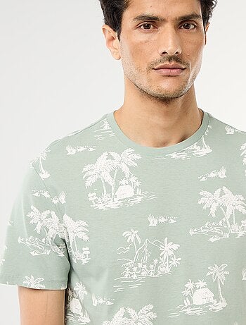 T-shirt stampata fantasia