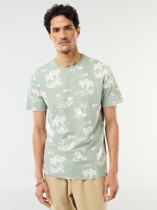 T-shirt stampata fantasia - Kiabi