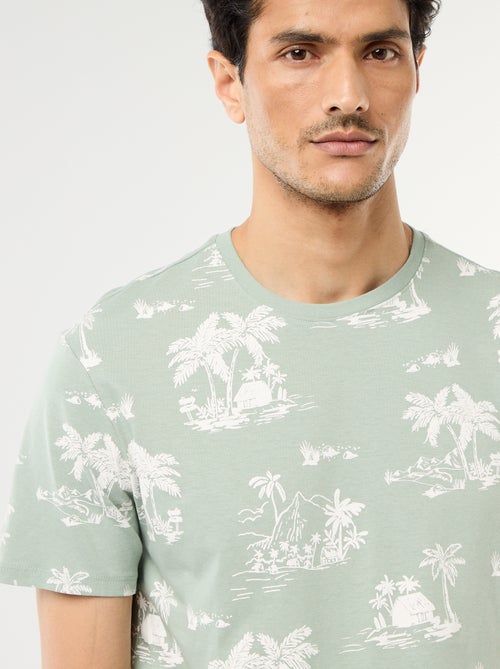 T-shirt stampata fantasia - Kiabi