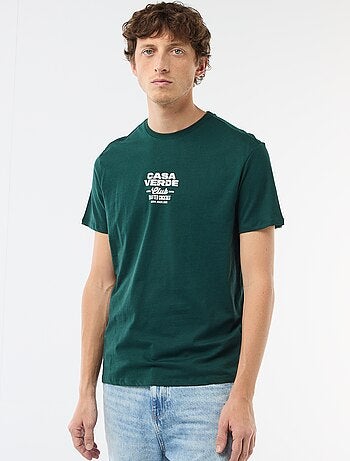 T-shirt stampata fantasia