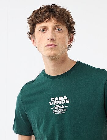 T-shirt stampata fantasia