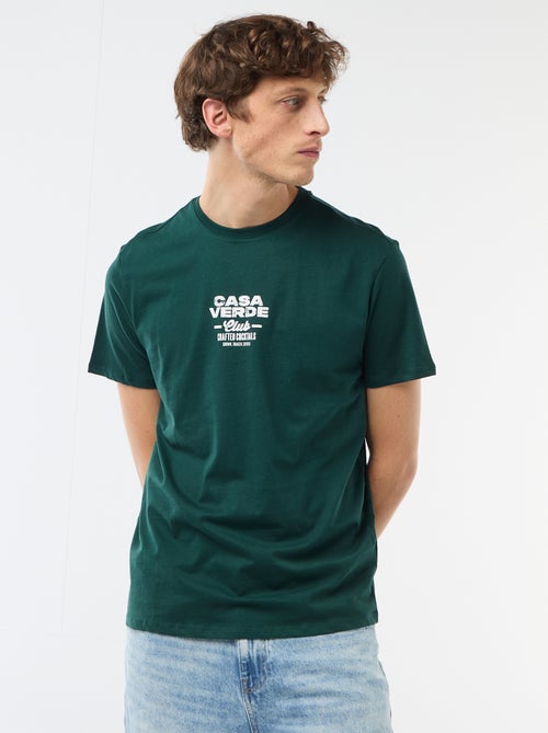 T-shirt stampata fantasia - Kiabi