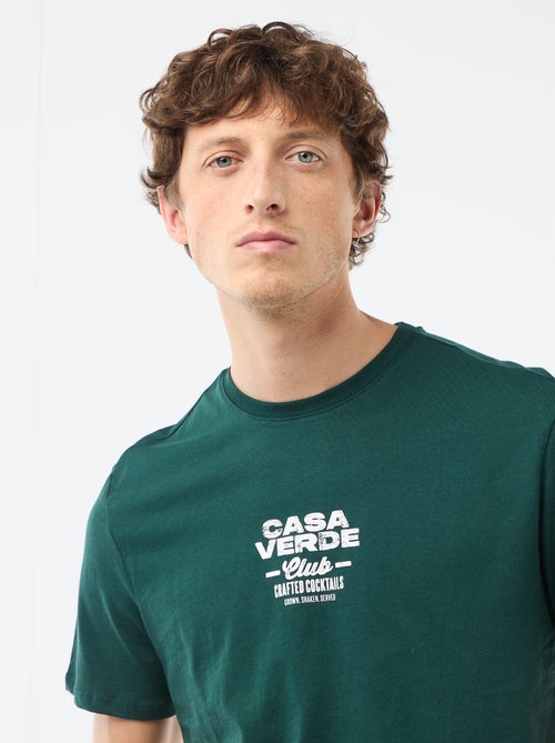 T-shirt stampata fantasia - Kiabi