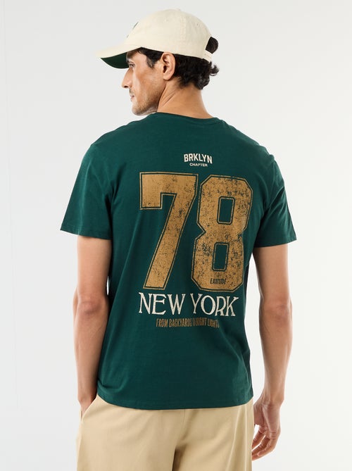 T-shirt stampata fantasia - Kiabi T-shirt stampata fantasia - Kiabi