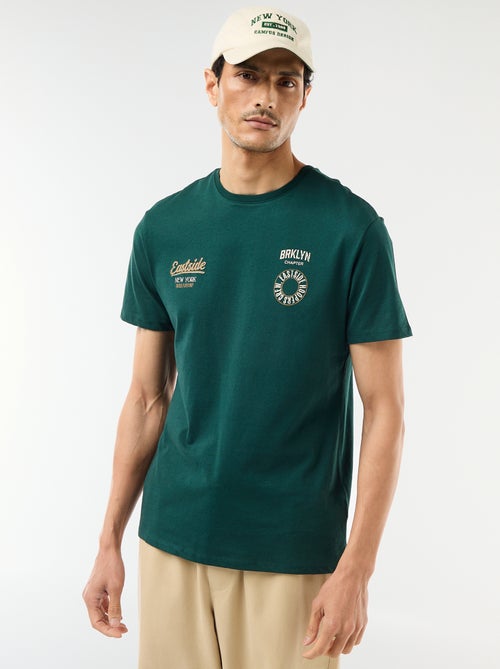 T-shirt stampata fantasia - Kiabi T-shirt stampata fantasia - Kiabi