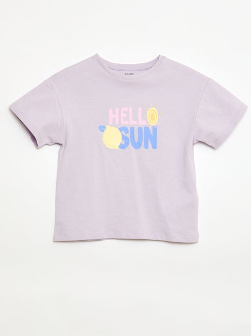 T-shirt stampata fantasia - Kiabi