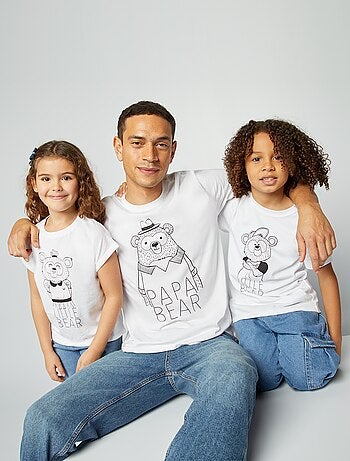 T-shirt stampata 'Festa del papà'