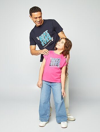 T-shirt stampata 'Festa del papà'