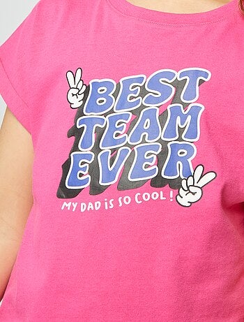 T-shirt stampata 'Festa del papà'