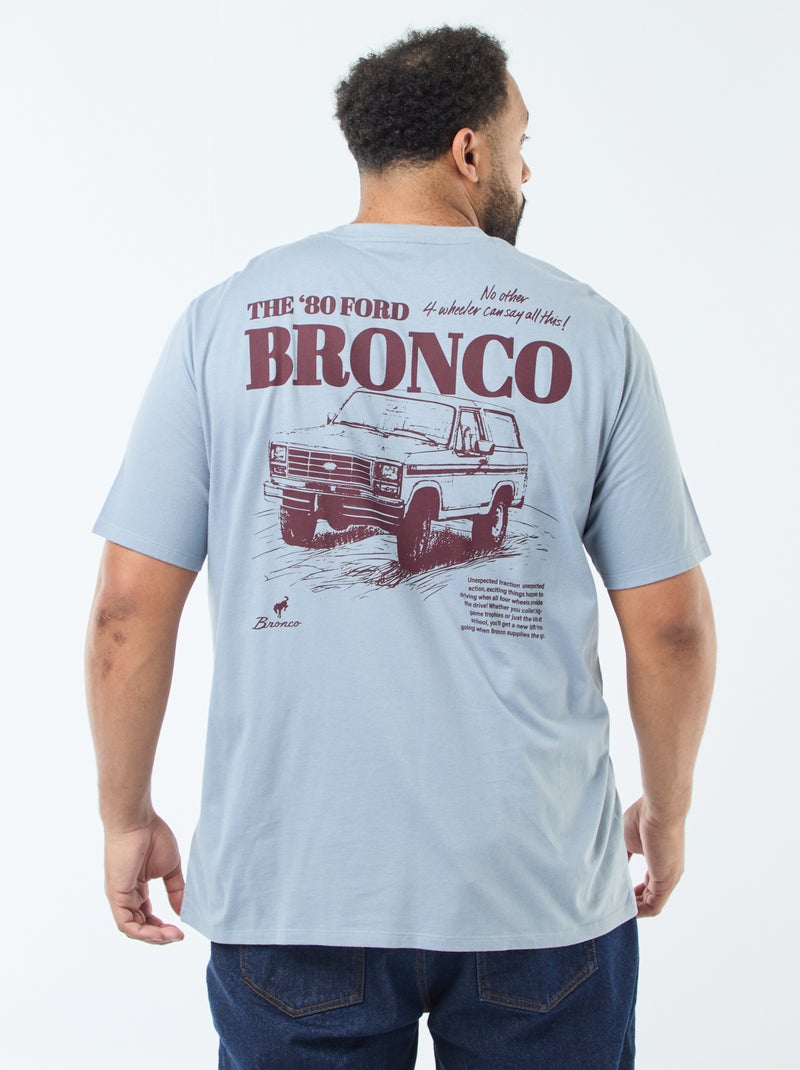 T-shirt stampata 'Ford' Blu - Kiabi