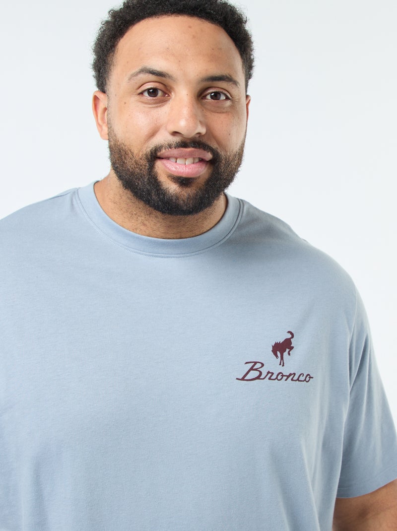 T-shirt stampata 'Ford' Blu - Kiabi