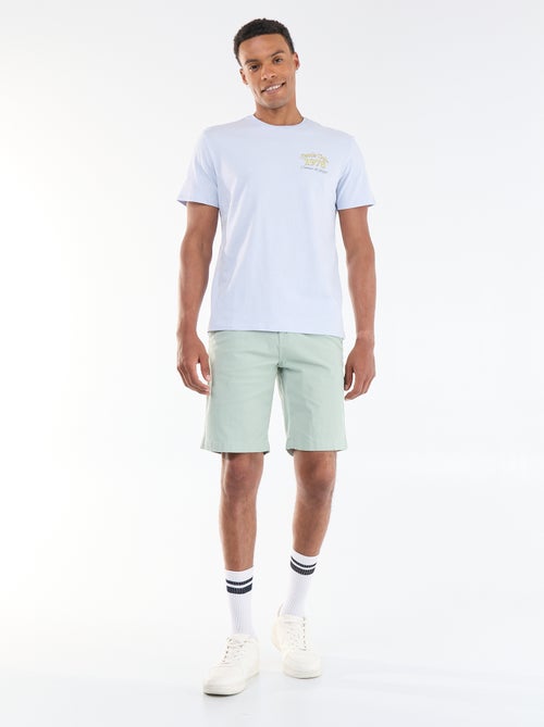 T-shirt stampata fronte/retro a maniche corte - Kiabi