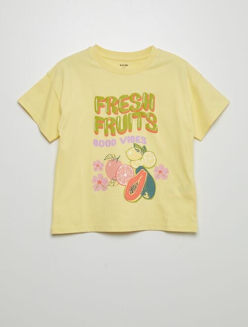 T-shirt stampata 'frutti' - Kiabi